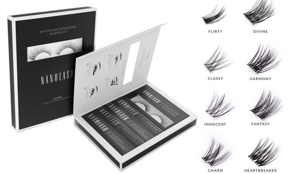 Set zur DIY Wimpernverlängerung nanolash